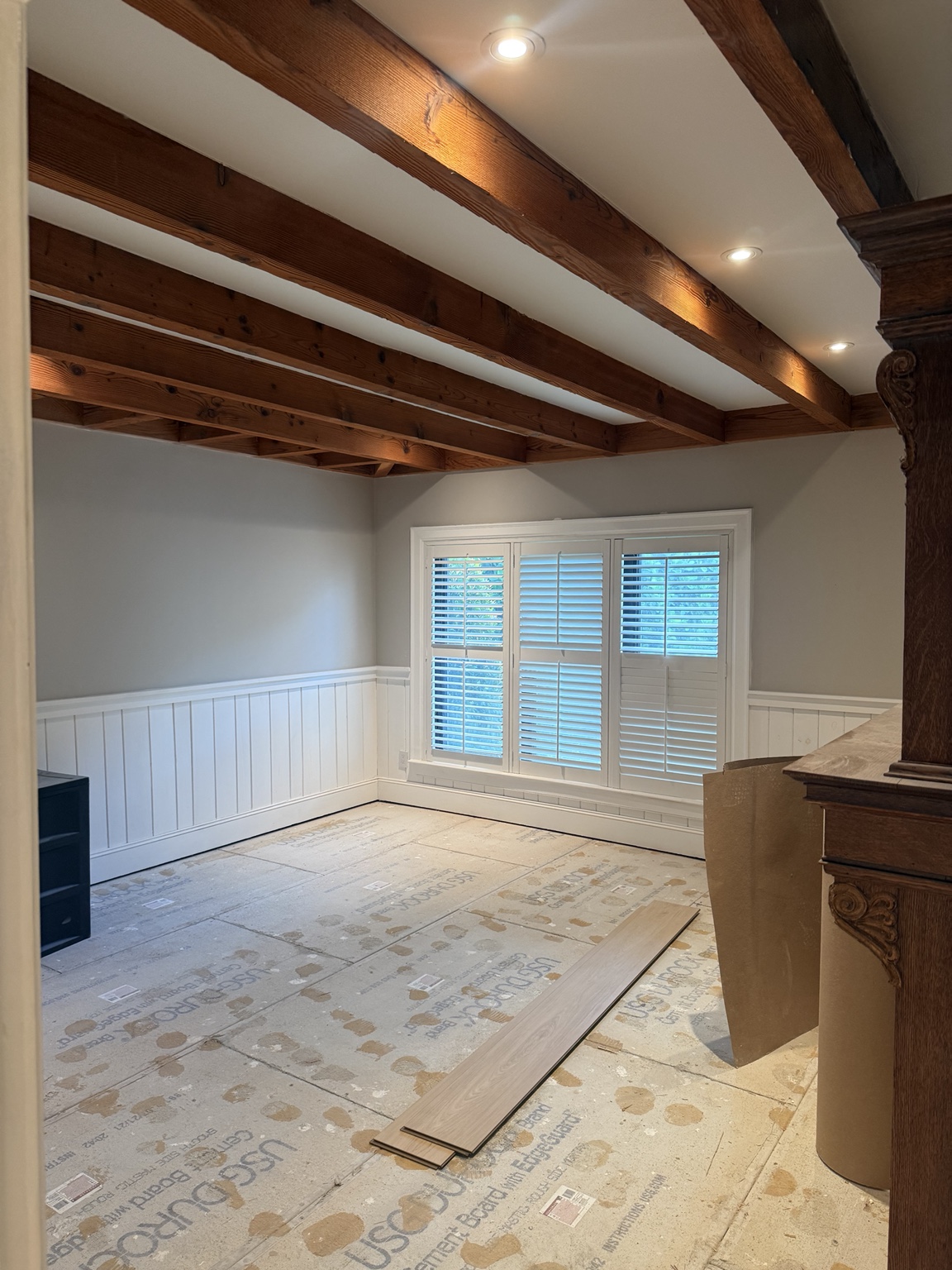 Residential interior painting project