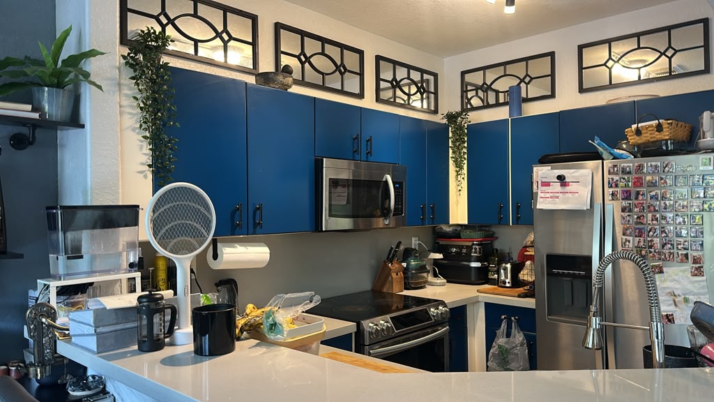 Kitchen after cleaning