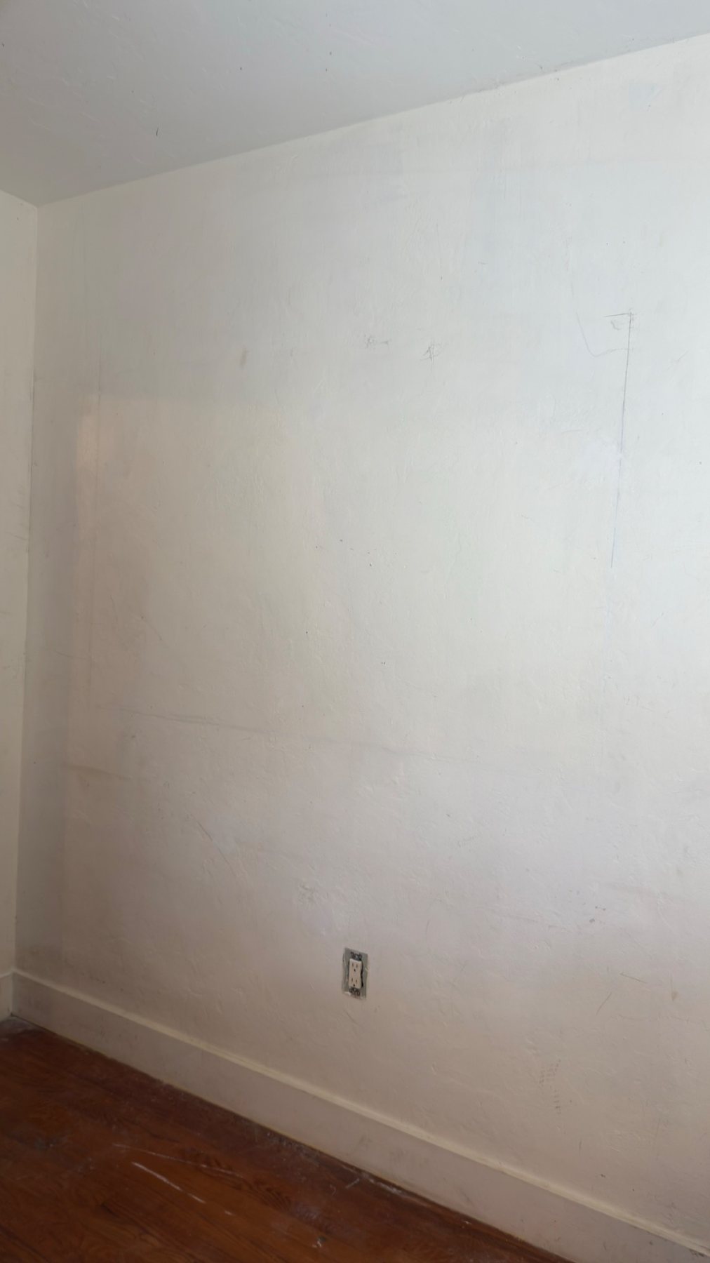 Main wall before surface preparation